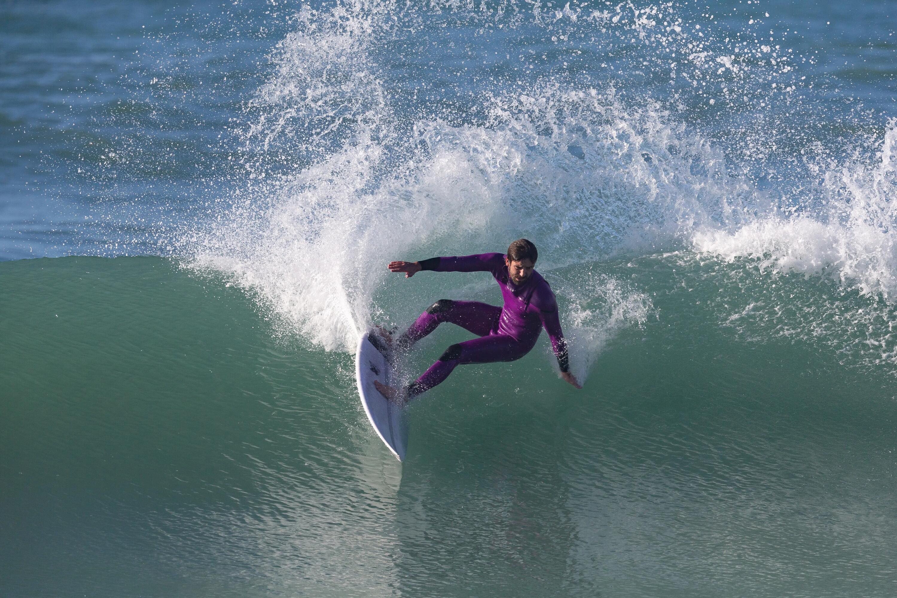 Combinezon surf neopren 4/3 mm 900 Fuchsia Bărbați 20/24