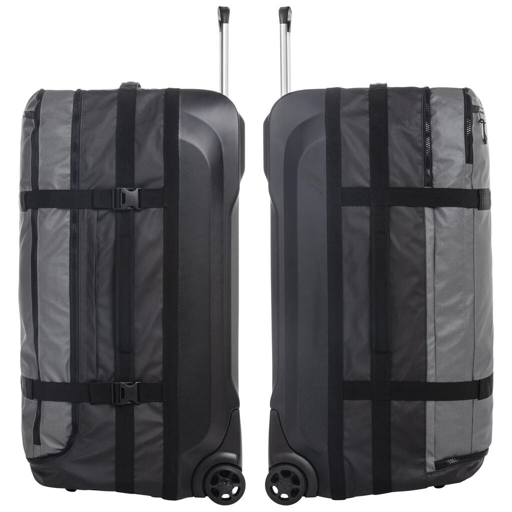 Potápačská taška na kolieskach SCD 120 l čierno-sivá
