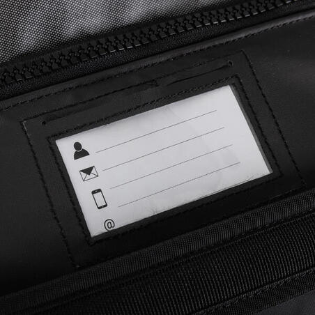 Сумка для дайвінгу на колесах 120 л темно-сіра