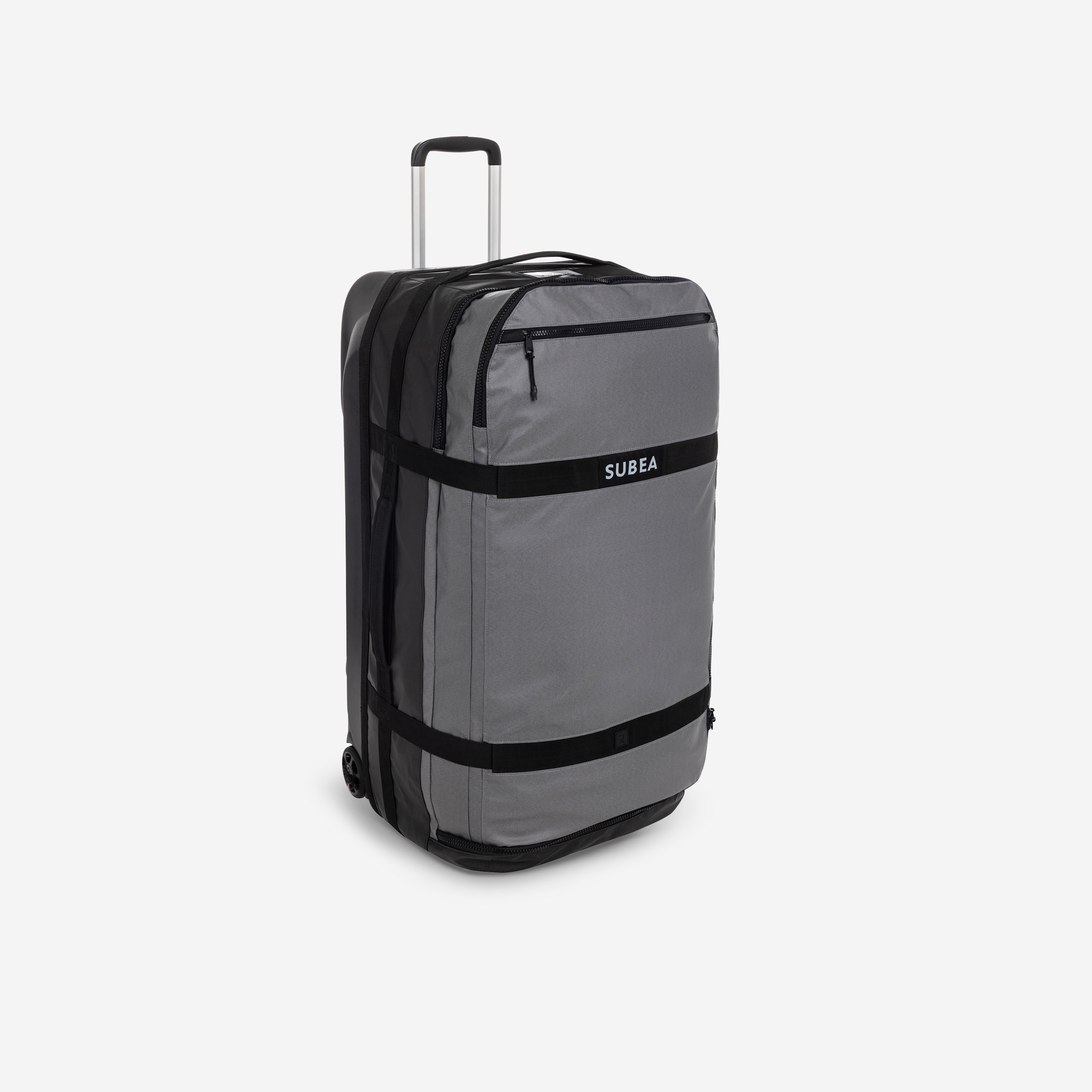 Sac plongée à roulettes 120l - noir gris - Plongée - SUBEA- Clubs - Entreprises - Collectivités - Associations