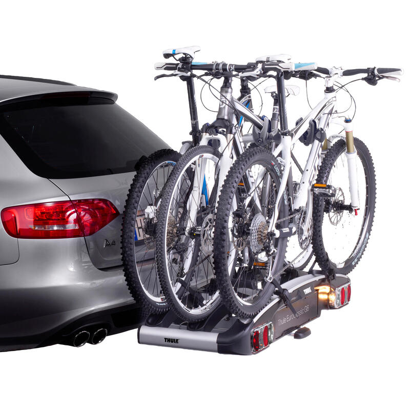Porta-bicicletas para bola de reboque plataforma Thule EuroClassic G6 929 para 3 bicicletas