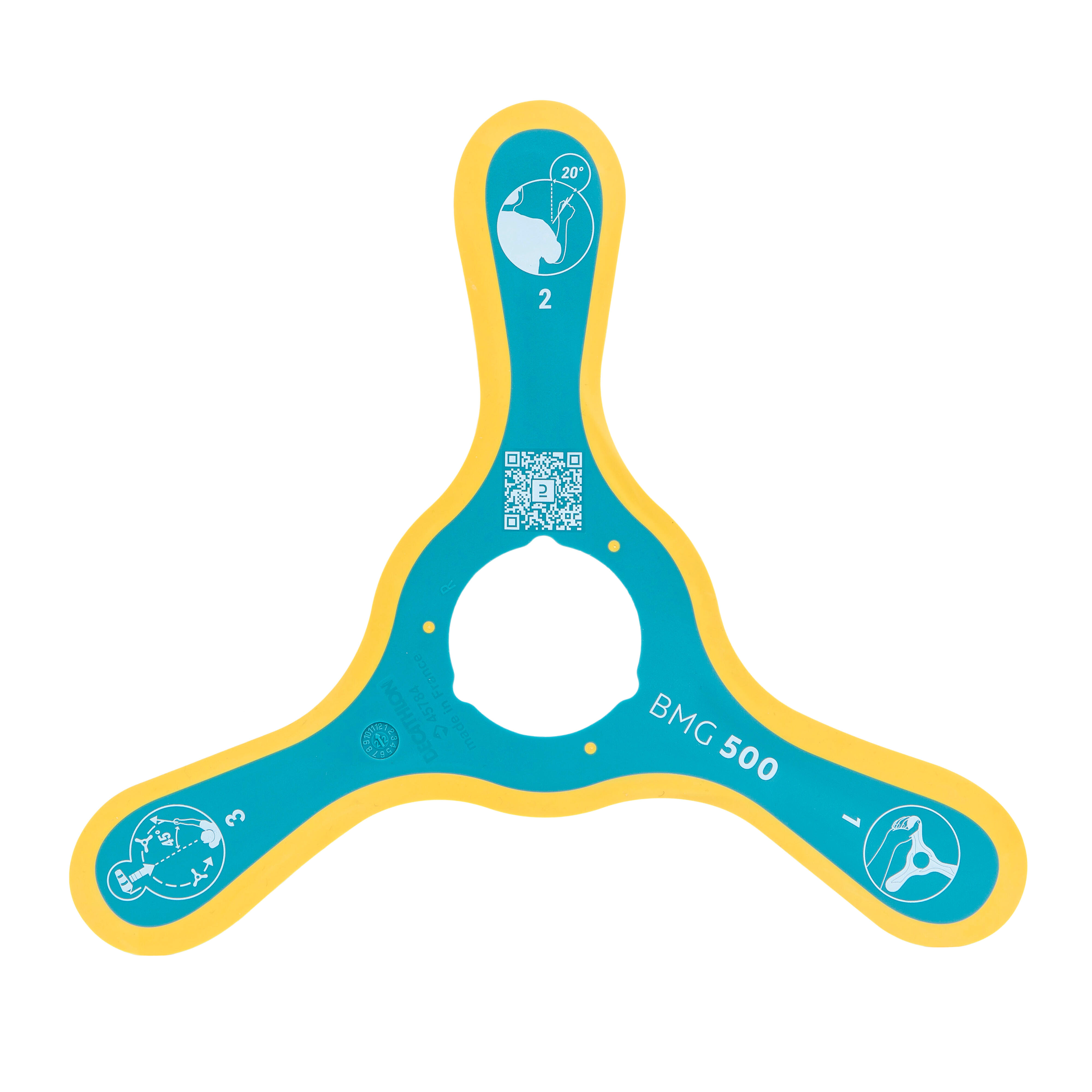 RIGHT-HANDED Boomerang with good return, contour in soft material