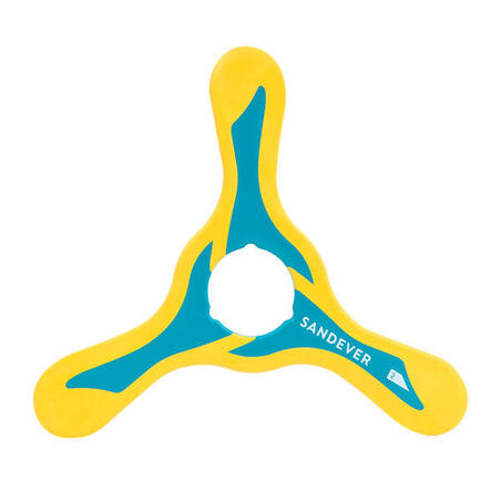Bumerang för högerhänt med kant i mjukt material