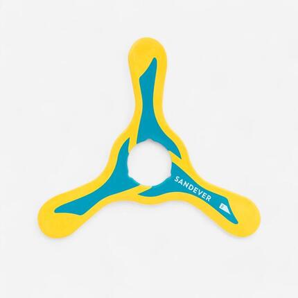 Boomerang DROITIER avec un bon retour, contour en matière souple