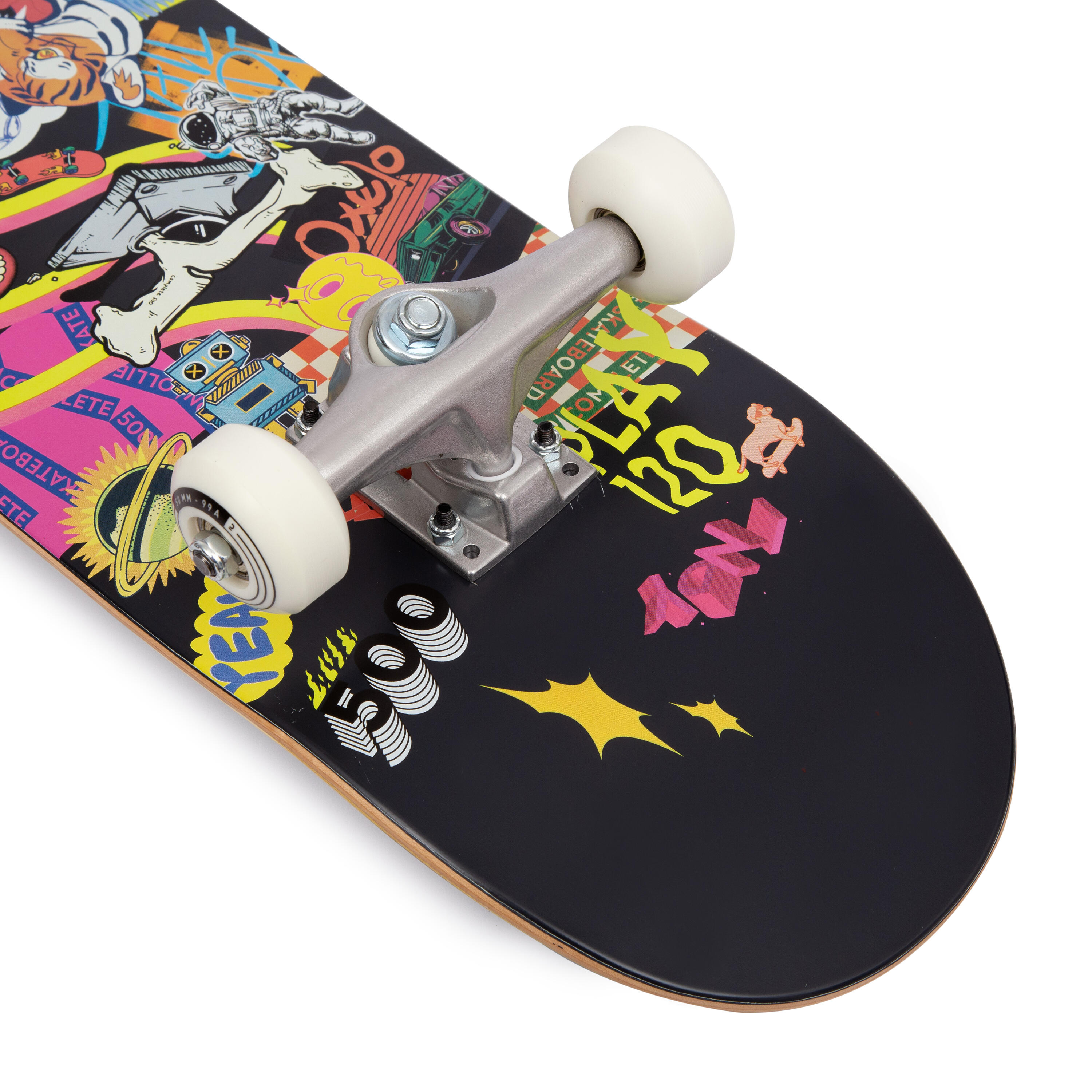 Skateboard for children from 8 to 12 years old CP500 MID 7.6