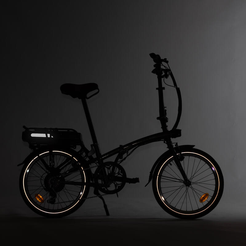 E Fold 500 Katlanır Elektrikli Bisiklet Yeşil