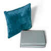 Fitness Foldable Cushion Floor Mat 10 mm - Blue