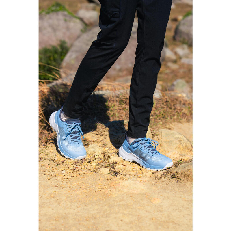 Schoenen voor bergwandelen dames MH500 Light blauw