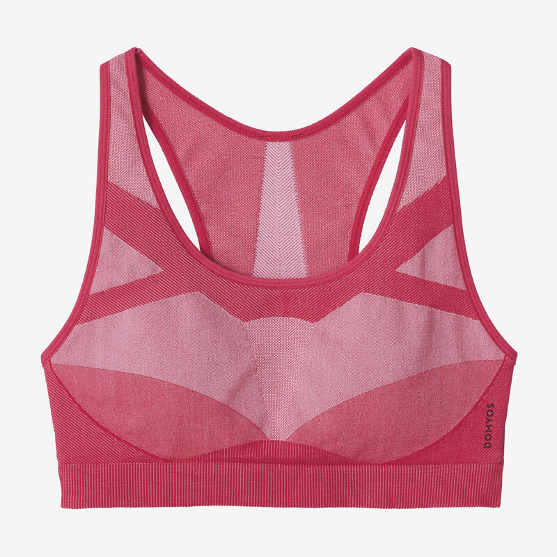 Brassière Fitness Seamless maintien modéré 560 Rose