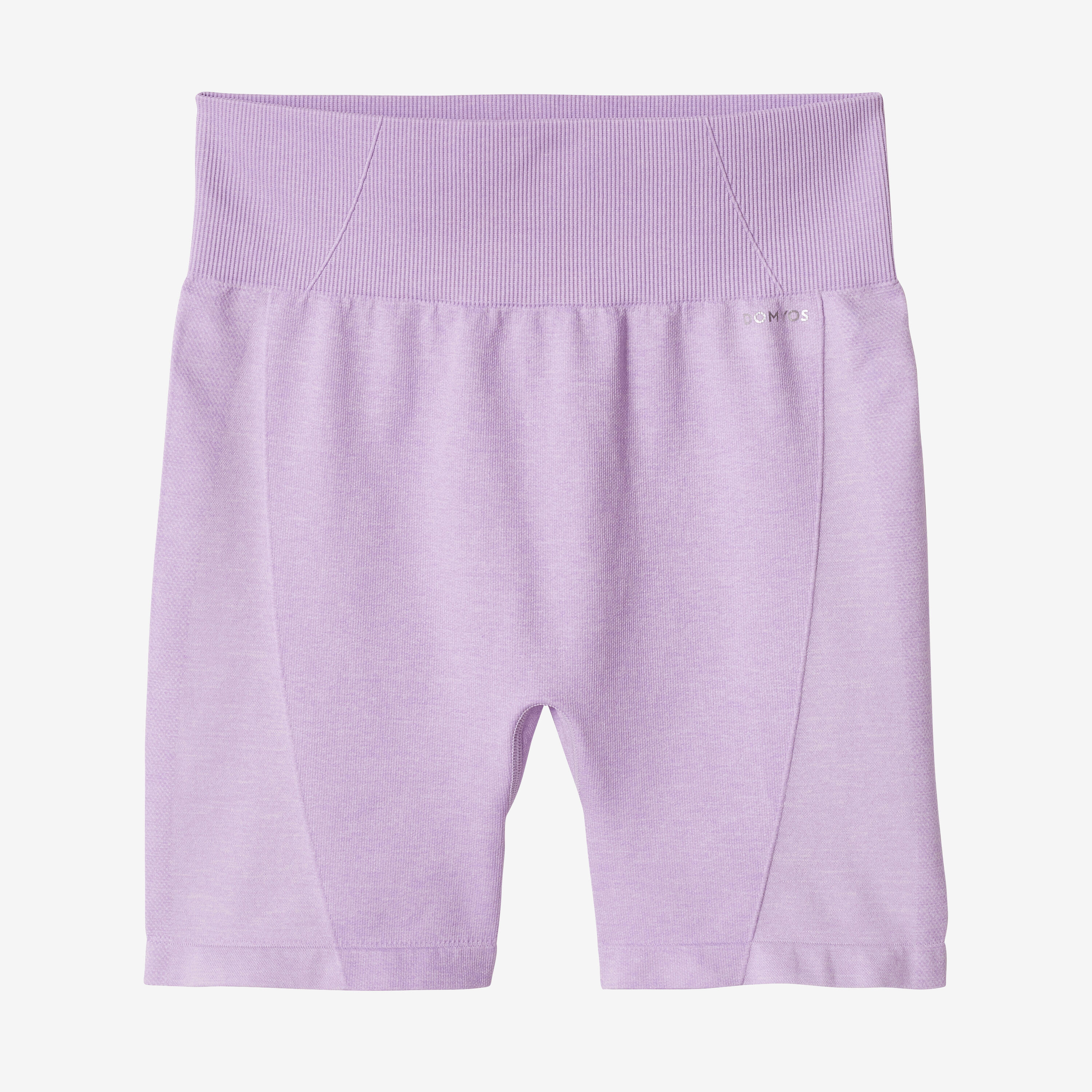 High-Waisted Seamless Fitness Shorts - Purple 6/6