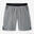 Short de cross training performance respirant poches zippés homme - gris