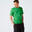 Camiseta Fitness 500 Essential Hombre Verde Malaquita
