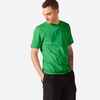 T-Shirt Herren - 500 Essentials grün 