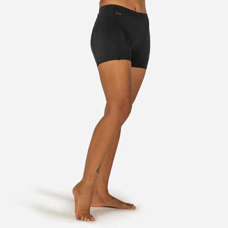 Črne ženske plavalne kratke hlače TANA