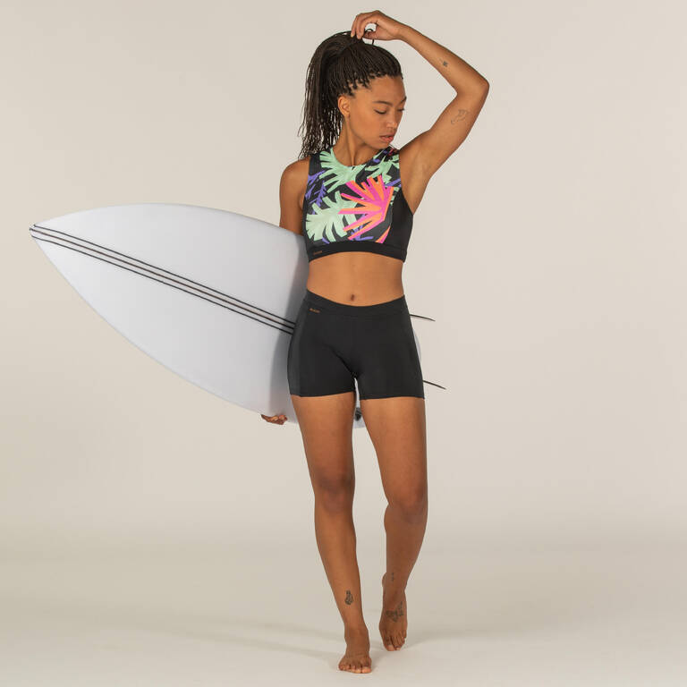 Celana Pendek Surfing Reva Wanita - Hitam