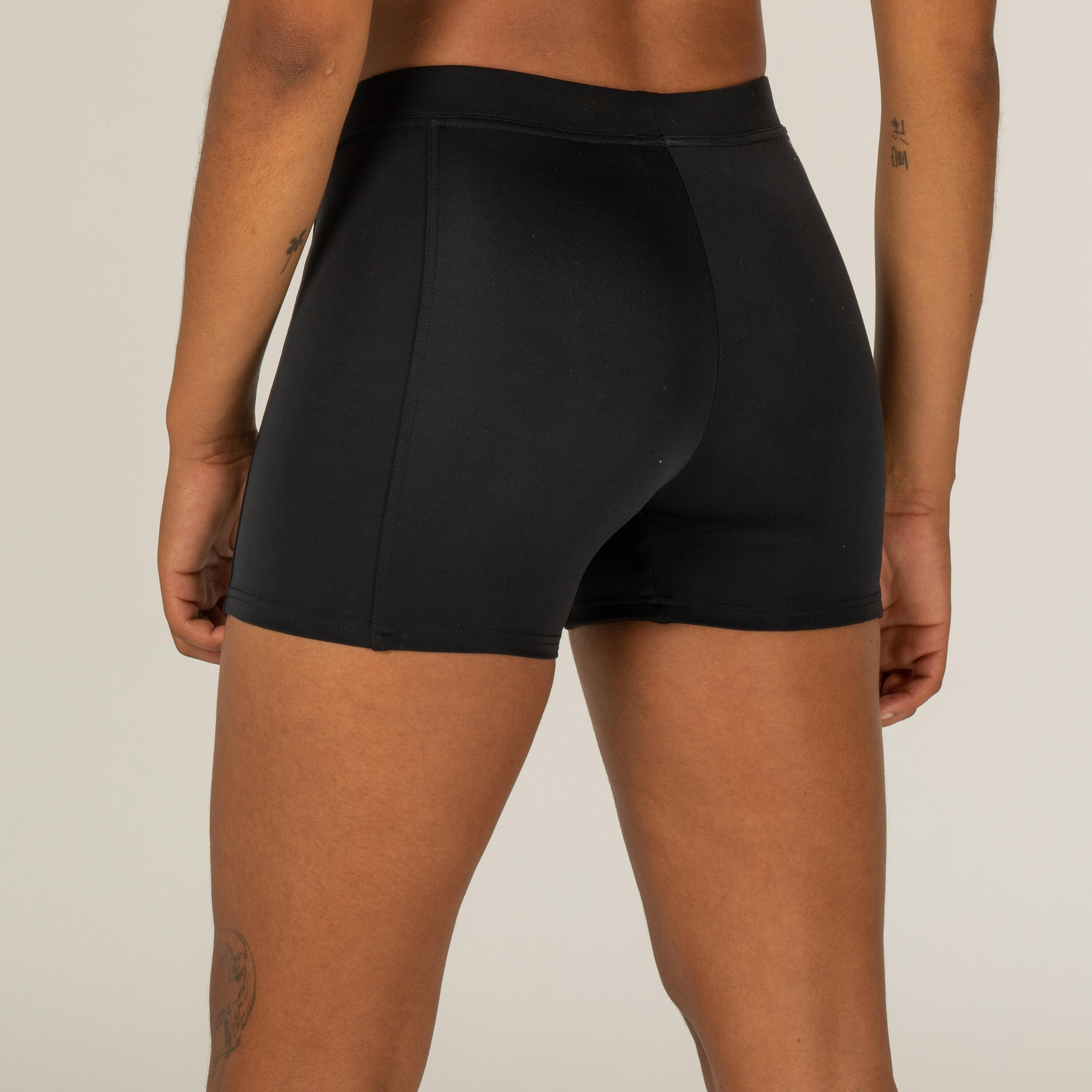 Reva Women s Surf Shorts Black Decathlon