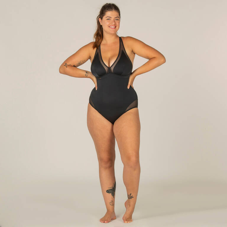 WOMEN'S SURFING SWIMSUIT WITH X BACK ISA