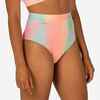 Women's high-waist Briefs ROSA BLUR PINK, ideal for surfing