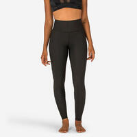 LEGGING ANTI UV TAILLE HAUTE DE SURF FEMME RACHEL 900 NOIR