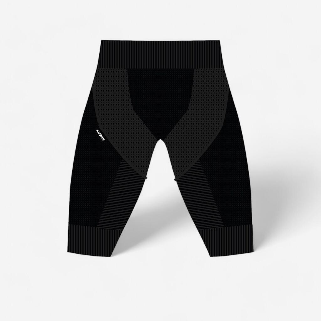 CUISSARD DE RUNNING / TRAIL HOMME SANS COUTURE KIPRUN NOIR