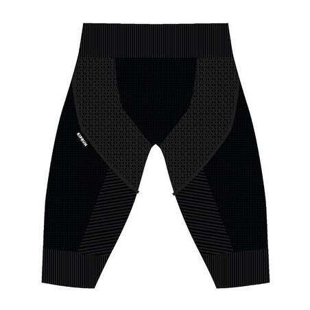 MEN'S SEAMLESS RUNNING/TRAIL TIGHT SHORTS - BLACK