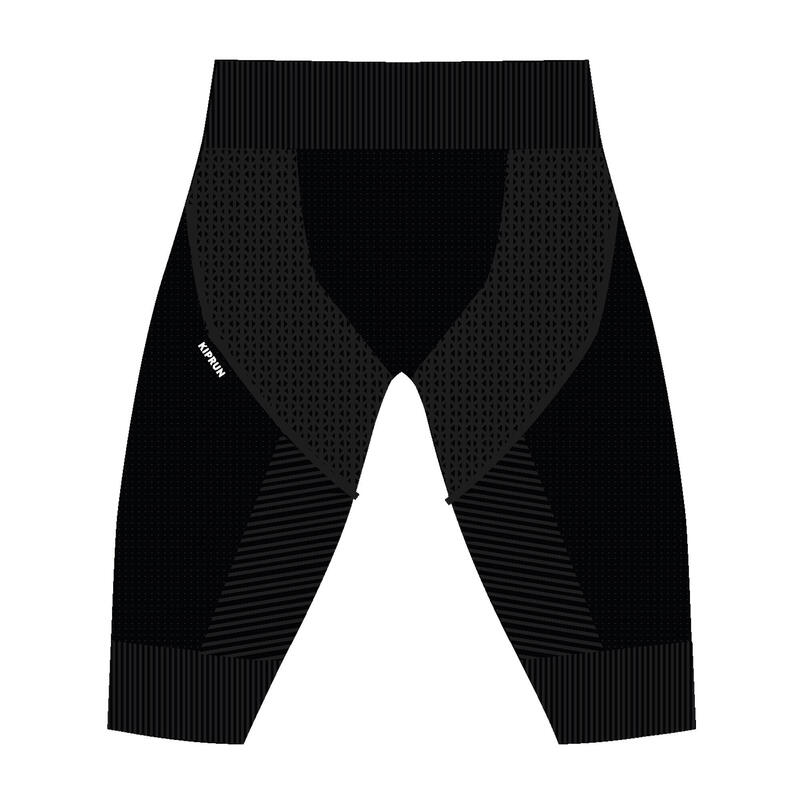 CUISSARD DE RUNNING / TRAIL HOMME SANS COUTURE KIPRUN NOIR