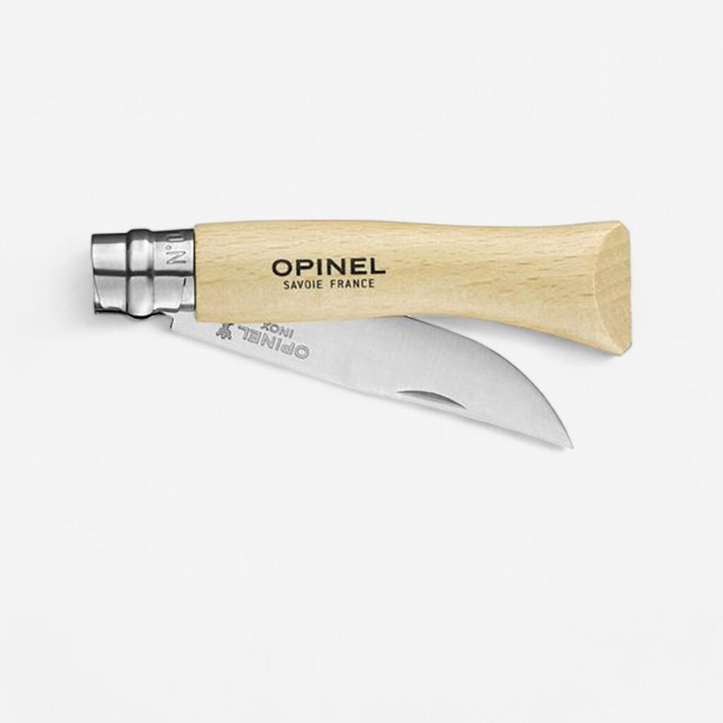 Roostevabast terasest liigend-jahinuga Opinel No. 7 8 cm