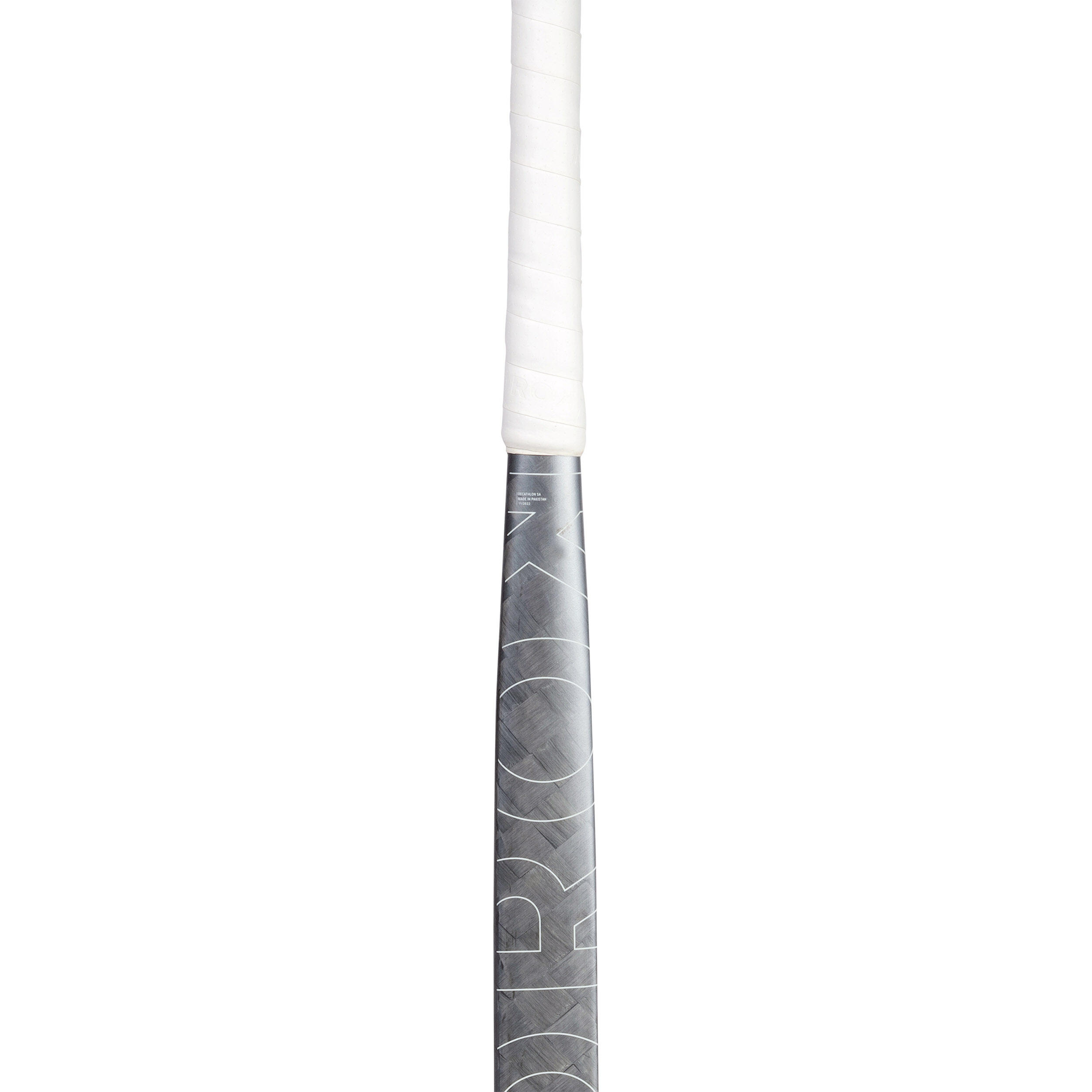 Feldhockeyschläger Erwachsene Experten Low Bow 95 % Carbon - FH995 grau/gelb 10/10