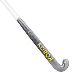 FH995 Hockeystick low bow 95% carbon grijs/geel