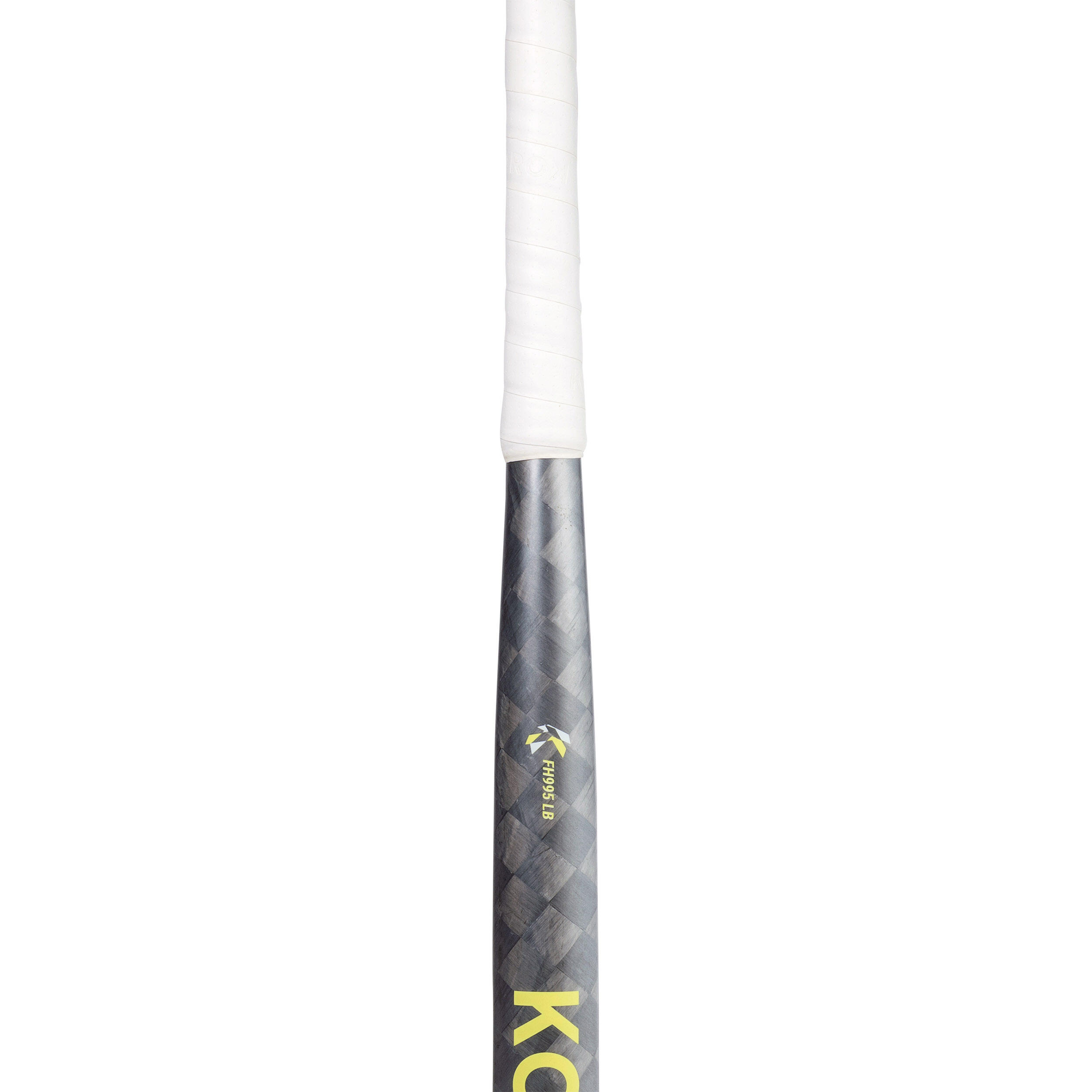 KOROK Hokejka low bow FH995 na poz.hokej pre skúsených hráčov, 95 % karbónu, sivo-žlt. 36,5" · záber 10