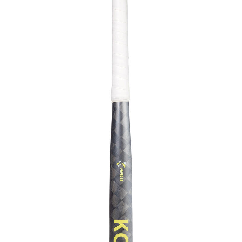 FH995 Hockeystick low bow 95% carbon grijs/geel