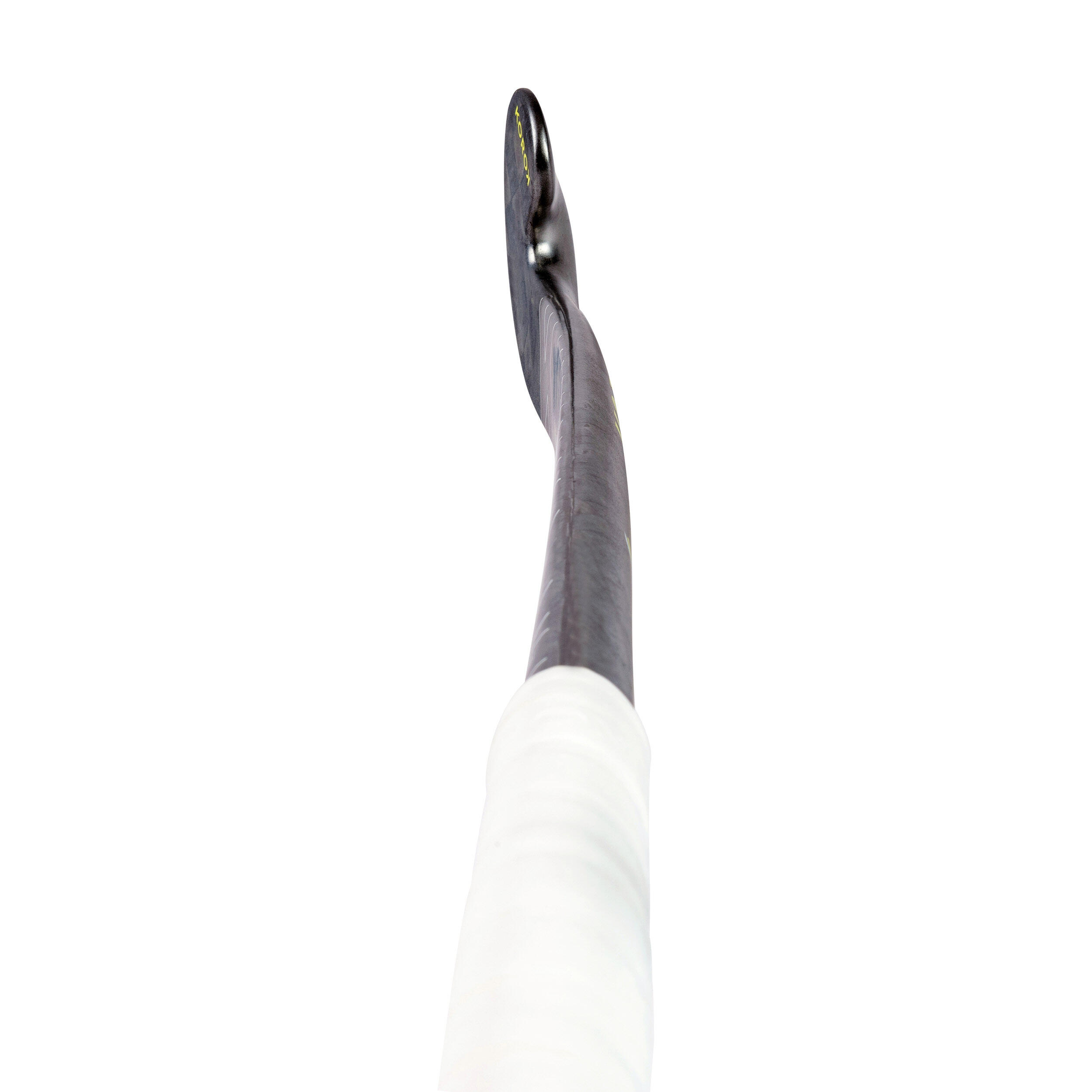 Feldhockeyschläger Erwachsene Experten Low Bow 95 % Carbon - FH995 grau/gelb 3/10