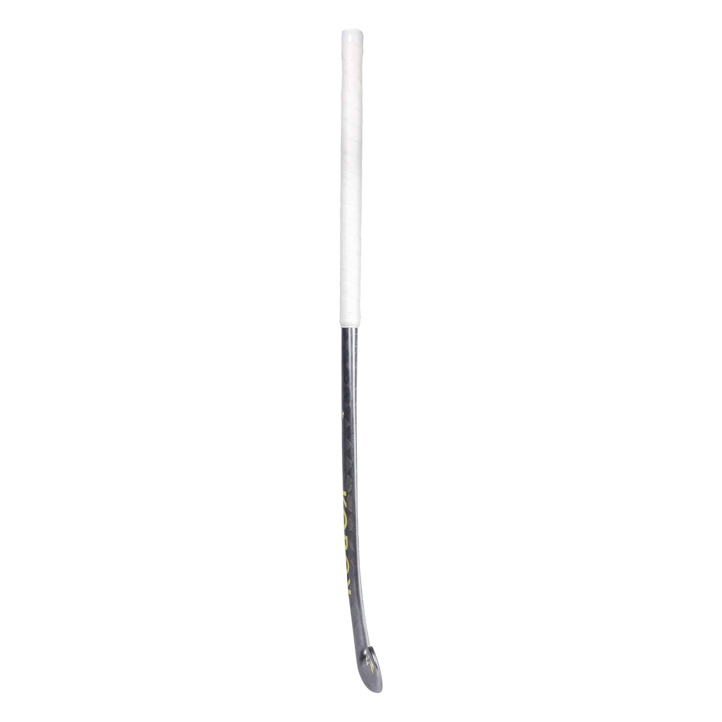 Feldhockeyschläger Erwachsene Experten Low Bow 95 % Carbon - FH995 grau/gelb 8/10
