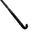Hockeystick voor gevorderde volwassenen low bow 60% carbon FH560 zwart kaki