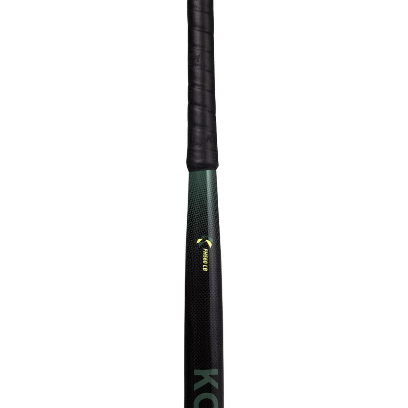 Mazza hockey su prato adulto FH 560 lowbow nero-verde militare