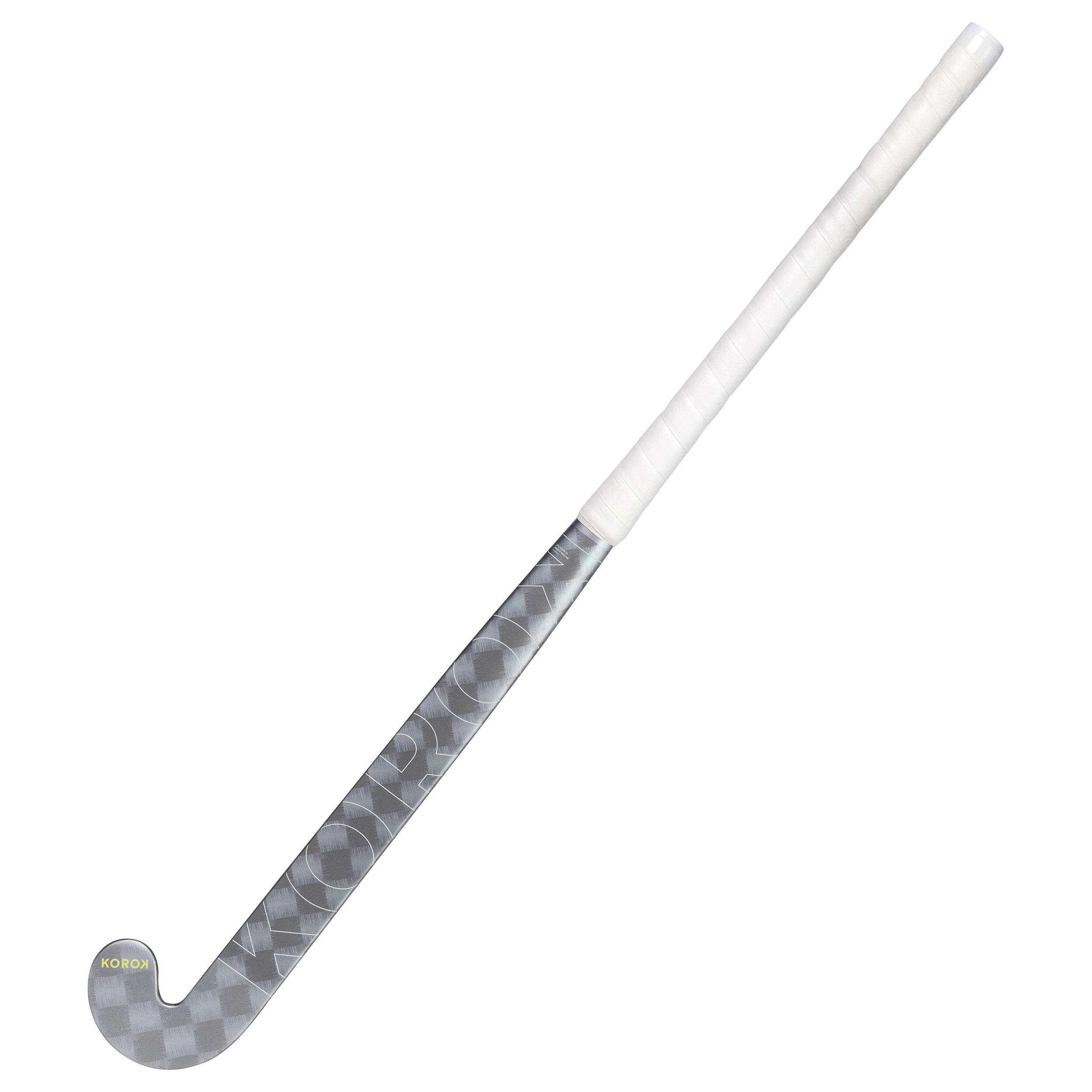 KOROK Hokejka na pozemný hokej 20 % karbónu low bow FH920 čierno-žltá 35" · záber 5