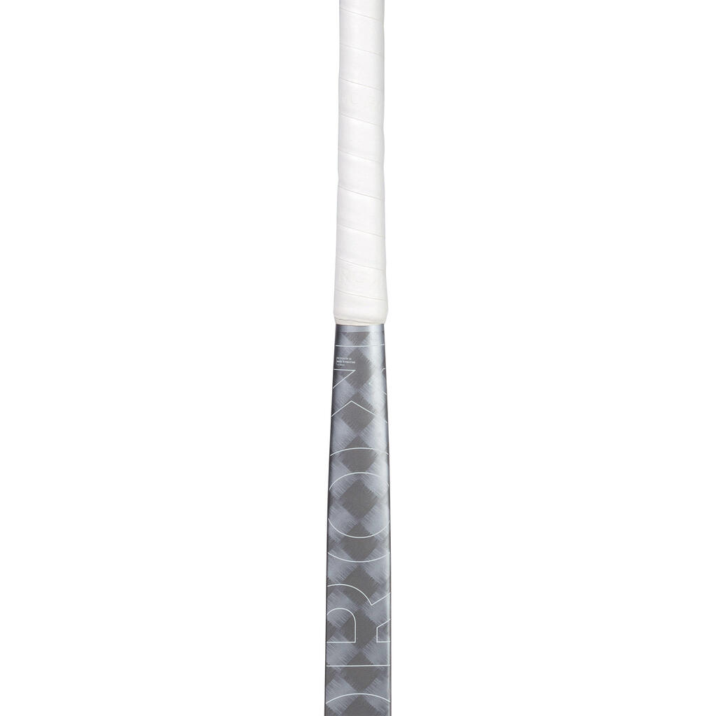 Stick de hockey ado 20% carbone low bow FH920 gris jaune