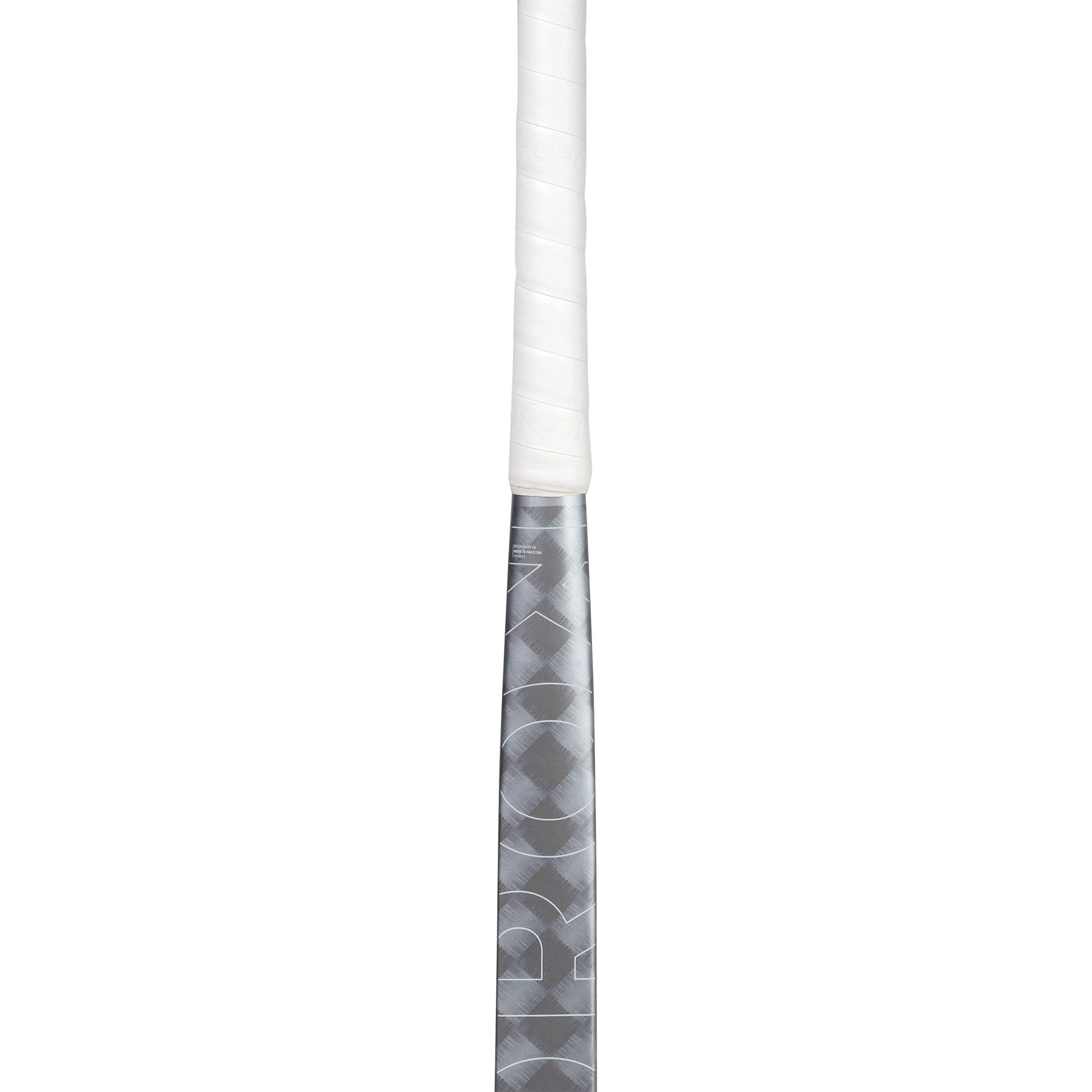 Jugend-Hockeyschläger 20 % Carbon Low Bow FH920 grau gelb 9/9