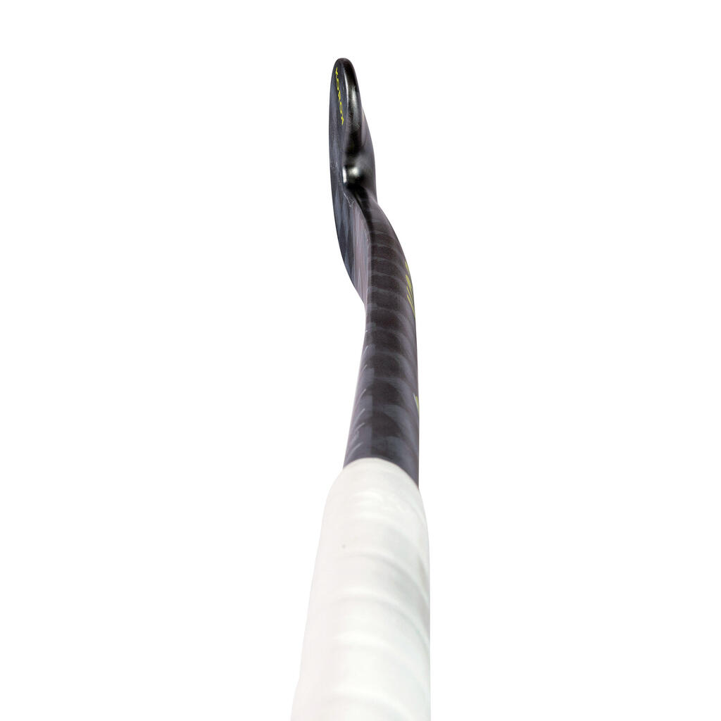 Stick de hockey ado 20% carbone low bow FH920 gris jaune