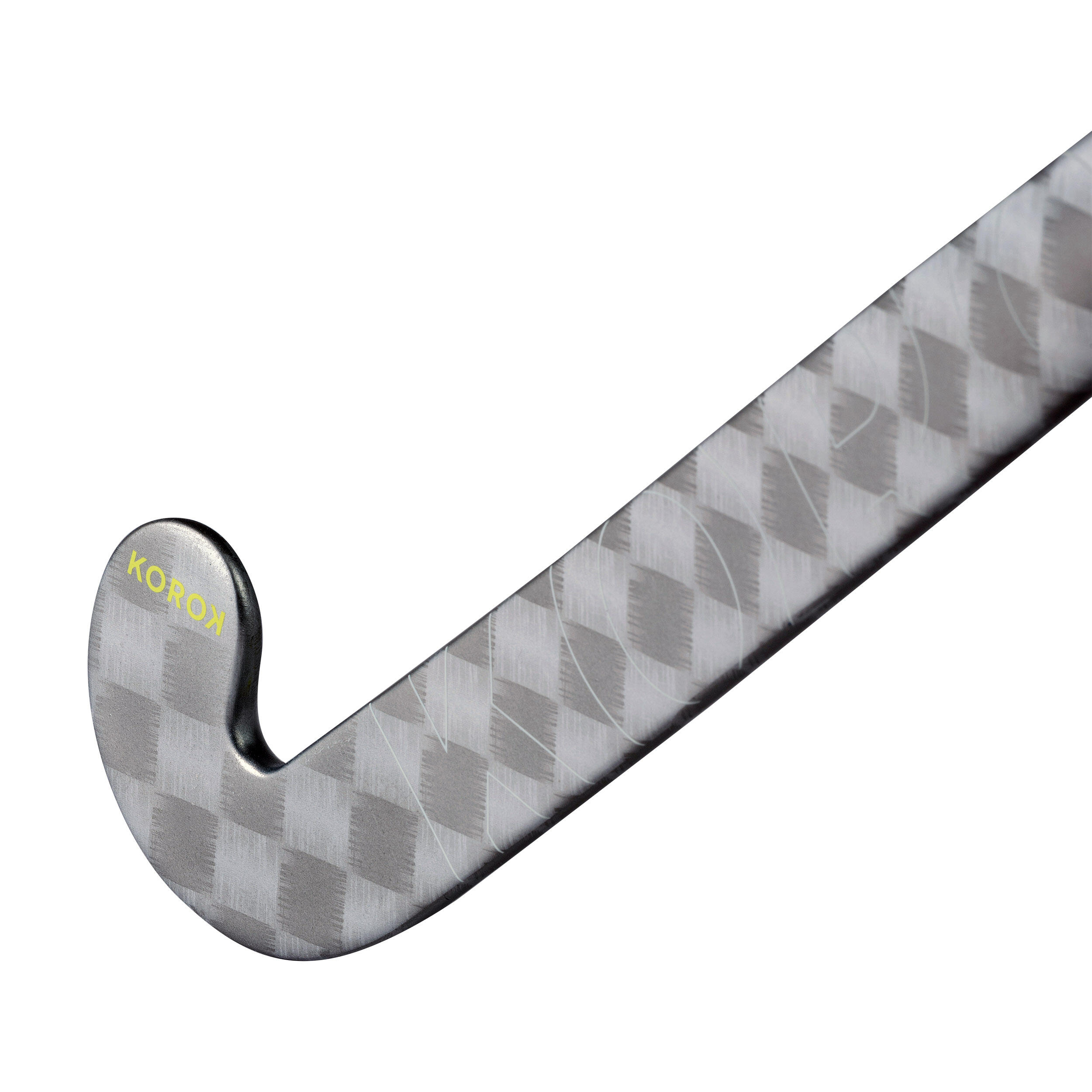KOROK Hokejka na pozemný hokej 20 % karbónu low bow FH920 čierno-žltá 35" · záber 3
