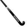 Adult Beginner Mid Bow Fibreglass Field Hockey Stick FH100 - Black/White