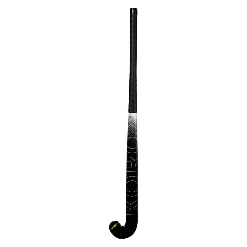 Mazza hockey su prato adulto FH 100 midbow nero-bianco