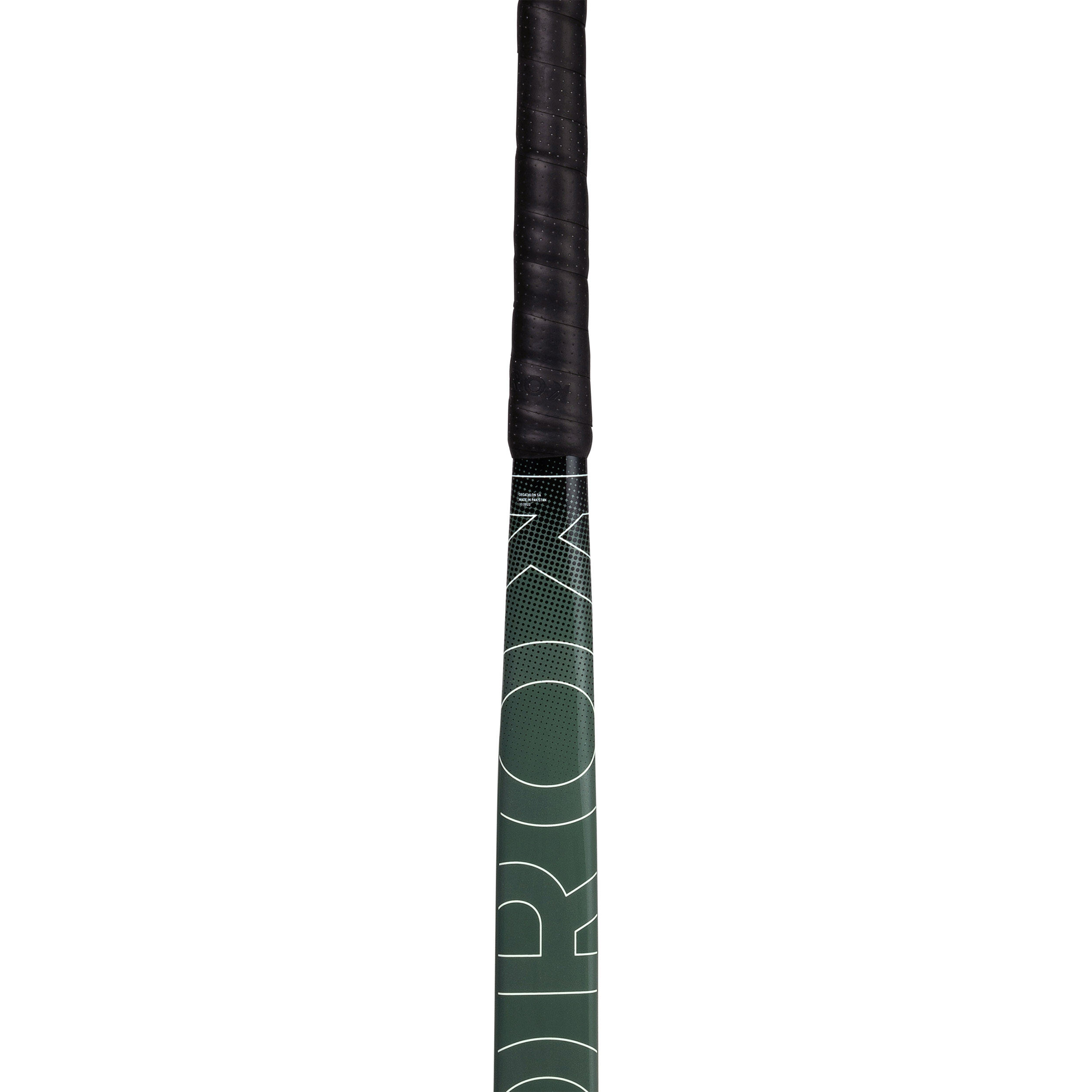 Adult Intermediate 30% Carbon Mid Bow Field Hockey Stick FH530 - Khaki/Black 11/12