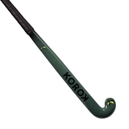Kaki in črna palica za hokej na travi FH530 za odrasle