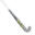 Hockeystick voor junioren extra low bow 20% carbon FH920 grijs geel