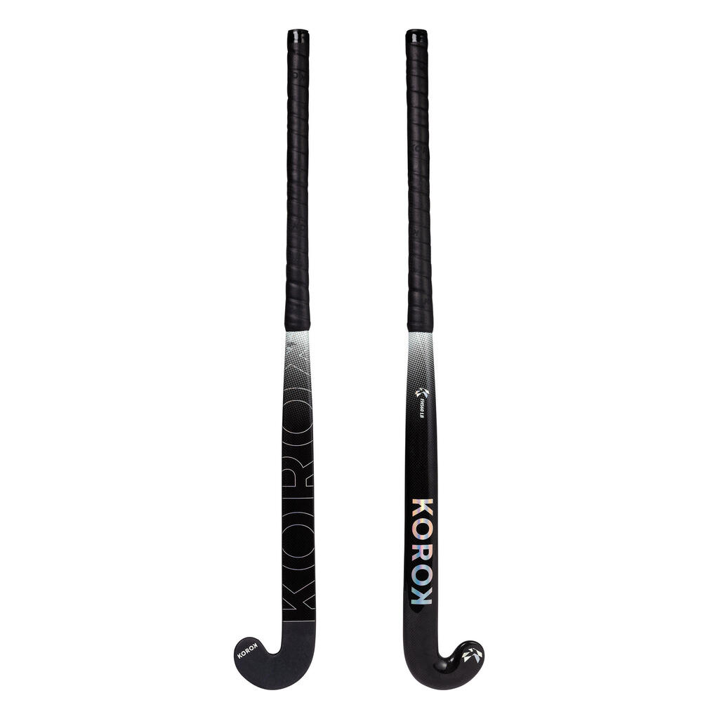 Palica za hokej na travi FH560 s 60% karbona za napredne odrasle crna-kaki
