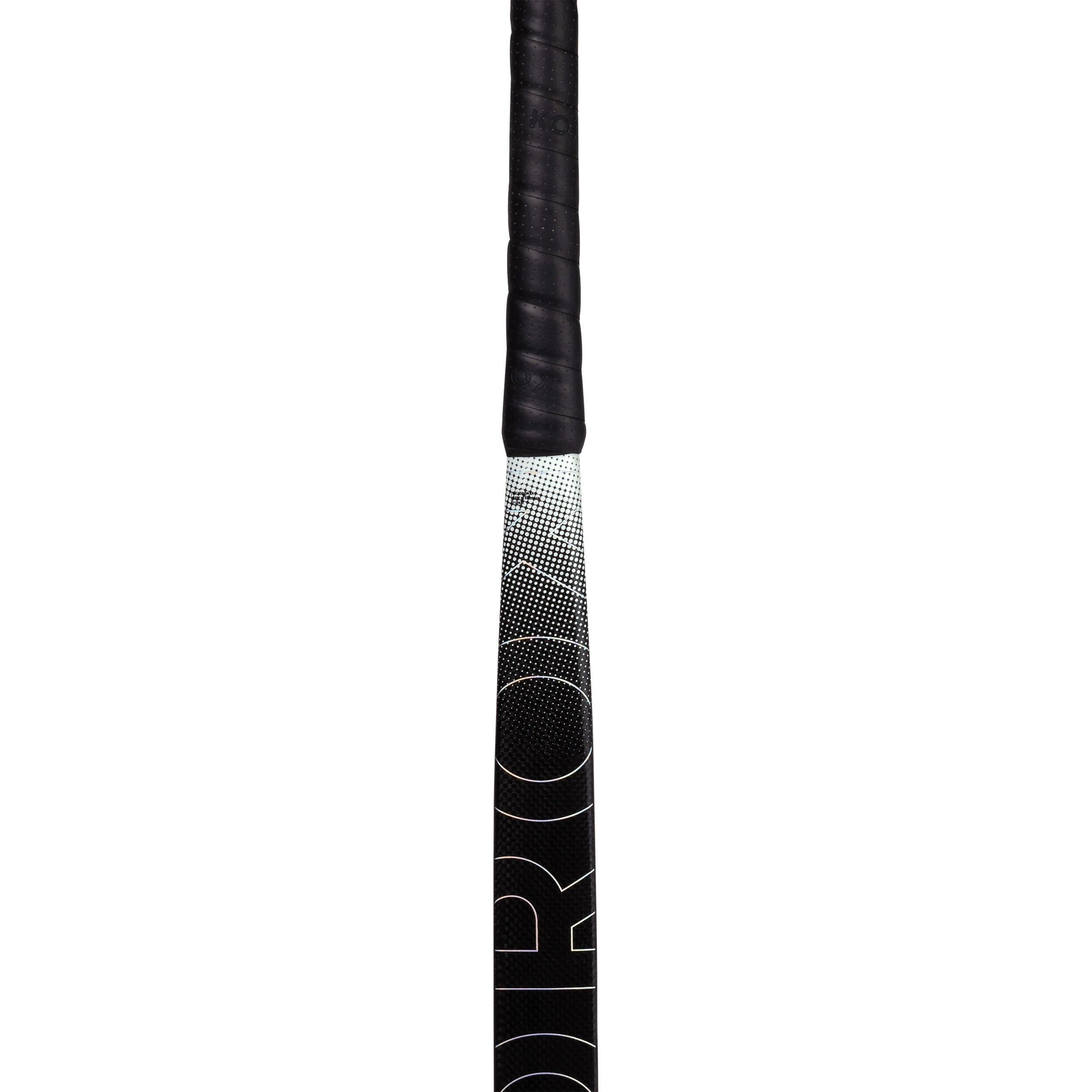 Adult Intermediate 60% Carbon Low Bow Field Hockey Stick FH560 - Black/Grey 11/12