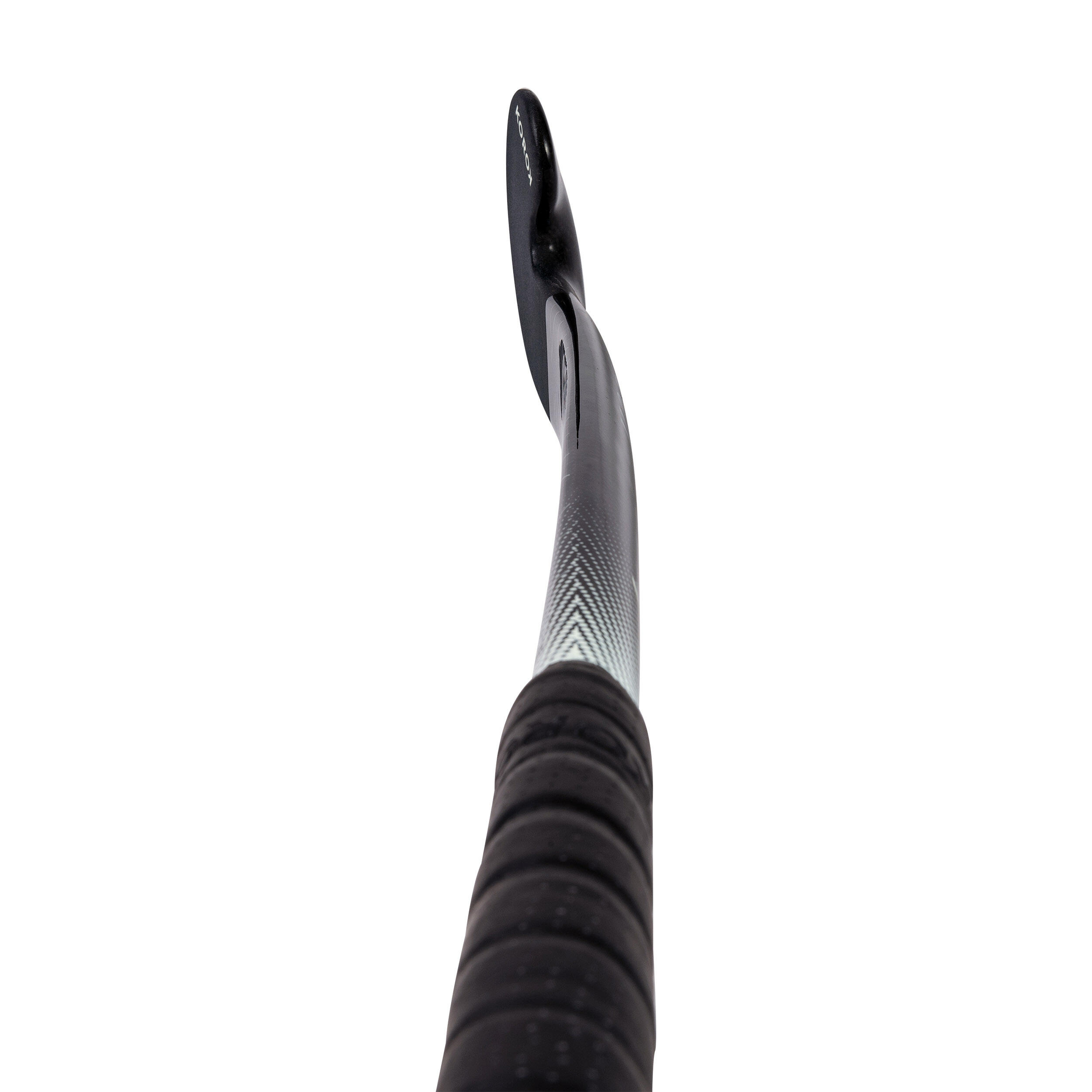 Adult Intermediate 60% Carbon Low Bow Field Hockey Stick FH560 - Black/Grey 12/12