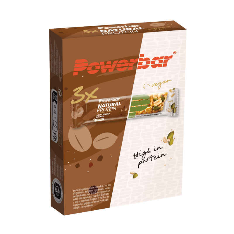 3 x 40 g Natural Protein Bar - Peanut Crunch