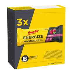 Energiaszelet, málna, 3x55g - Powerbar Energize C2 max